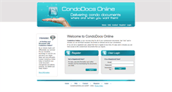 Desktop Screenshot of condodocsonline.com