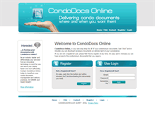 Tablet Screenshot of condodocsonline.com